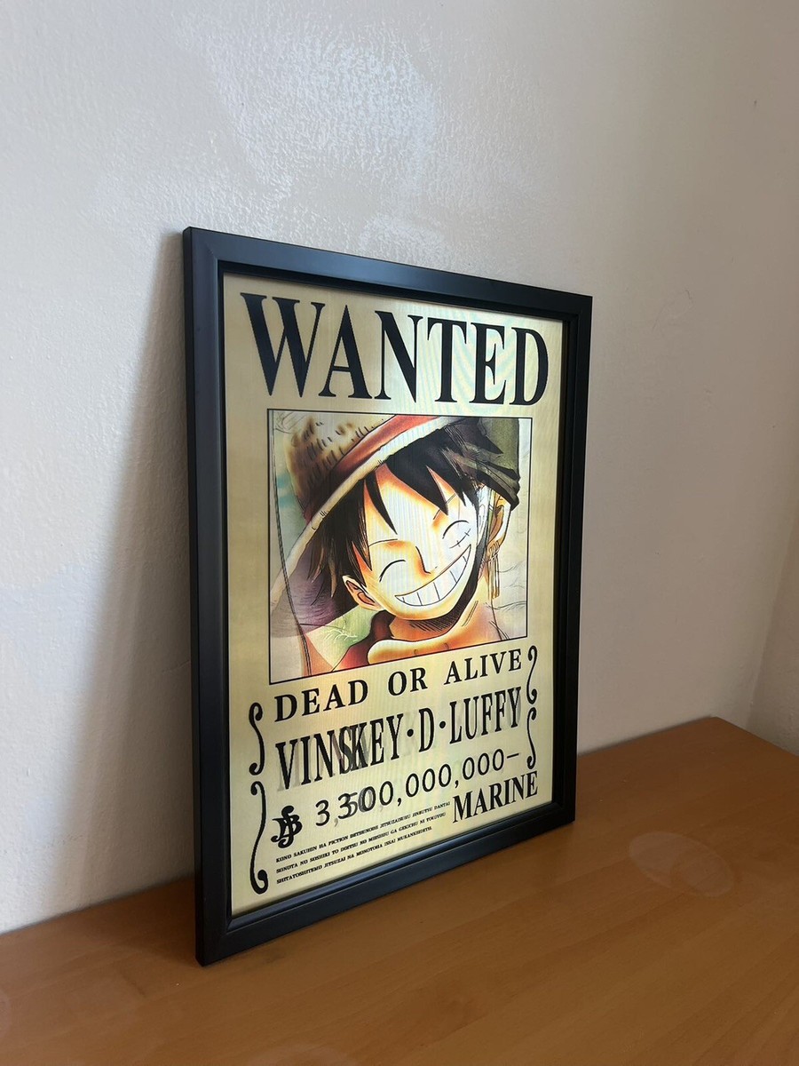 One Piece Image Changing 3D Holographic Lenticular Poster （Not