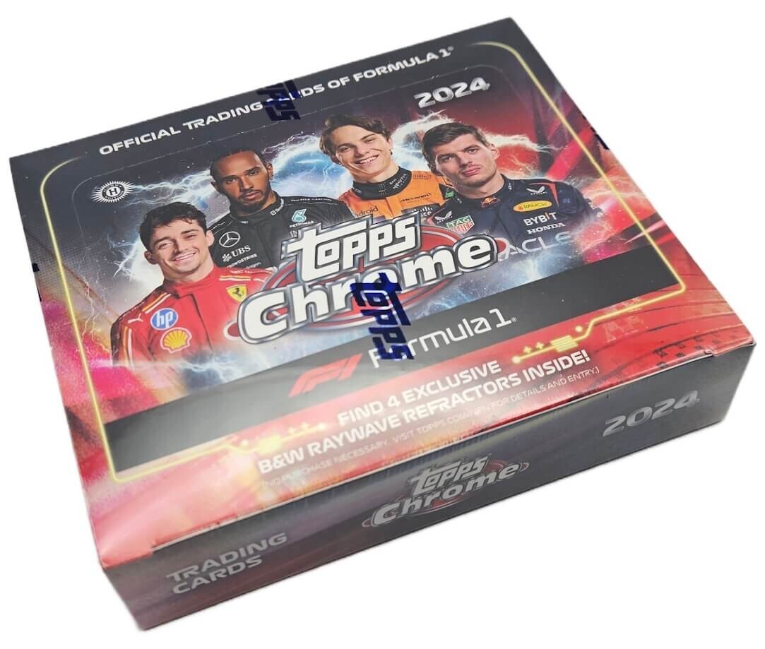 2024 Topps Chrome Formula 1 Racing Qualifying Lap Hobby Lite Box