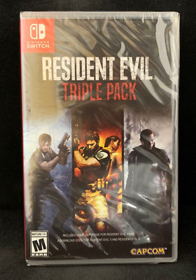 Resident Evil Triple Pack (Nintendo Switch) BRAND NEW 13388410132