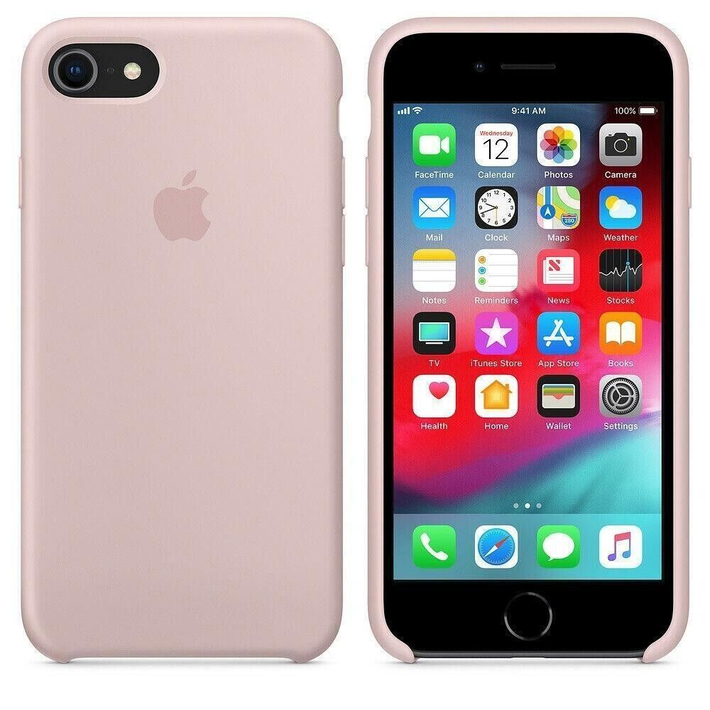 Apple iPhone 8 Silicone Case - Pink Sand for sale online | eBay