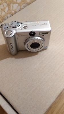 Canon PowerShot A95 5.0MP Digital Compact Camera Silver AiAF