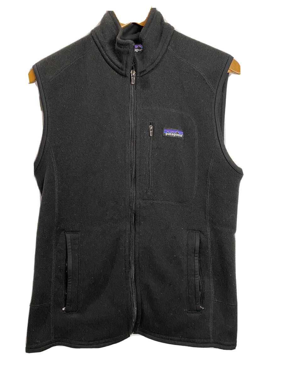 Patagonia Synchilla Fleece Vest Black Mens Size M RN#51884 ( Pit