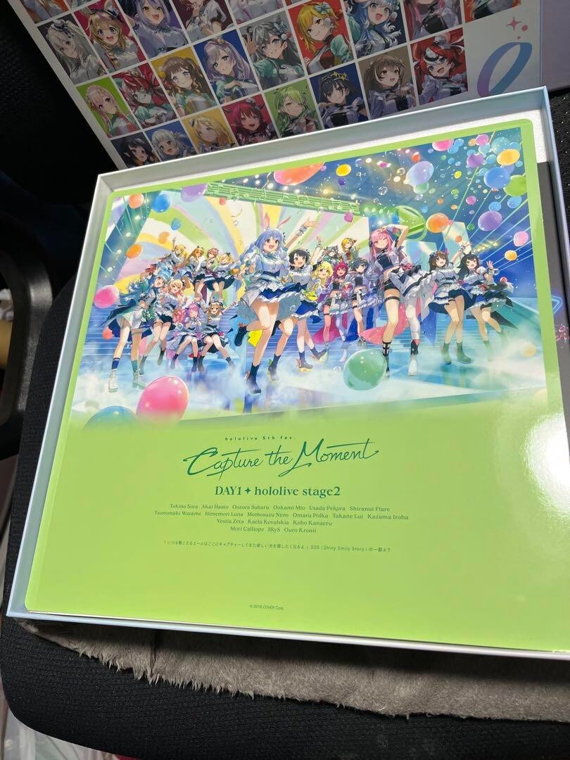 hololive 5th fes. Capture the Moment Blu ray | eBay