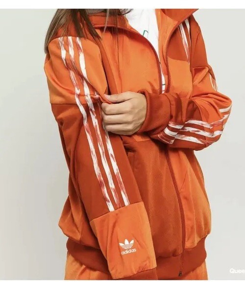 NEW ADIDAS Danielle Cathari Firebird Track Jacket Womens Fox Red