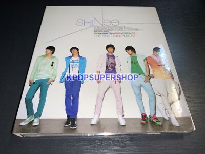 SHINee 1st Mini Album Replay CD Booklet Good Condition Rare OOP