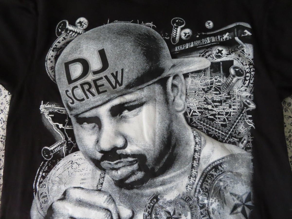 VTG DJ SCREW HIP HOP Pro Power 2XL RAP tshirt Chopped and Screwed