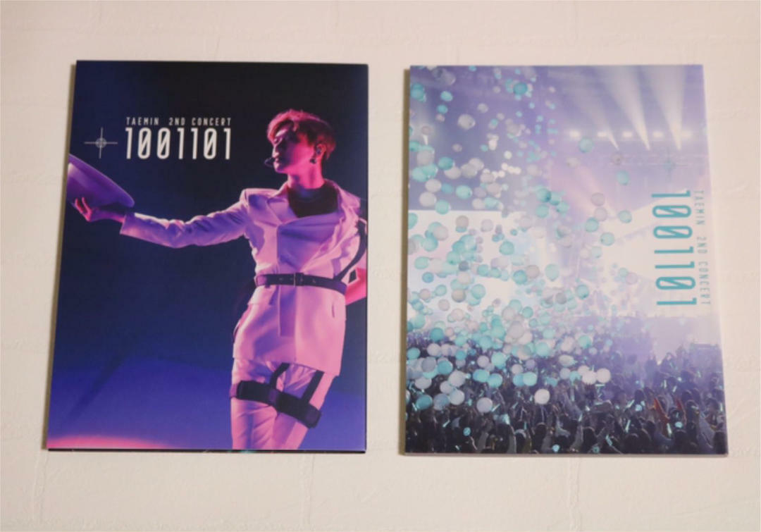 SHINee TAEMIN 2ND CONCERT 1001101 Blu-ray FC VERSION | eBay
