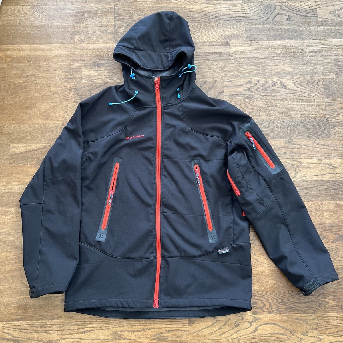 Mammut Eiger Extreme Dryskin Schoeller Soft Shell Black Jacket