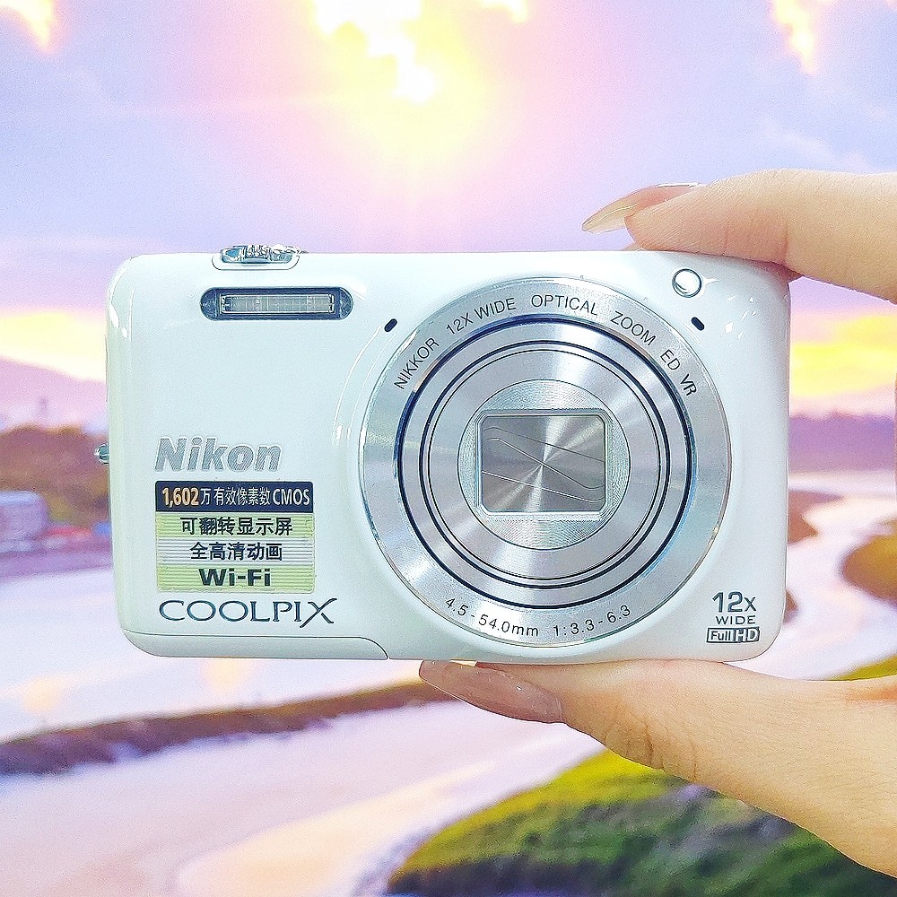 Nikon Coolpix S6600 16.0MP Compact Digital Camera 12x Zoom English