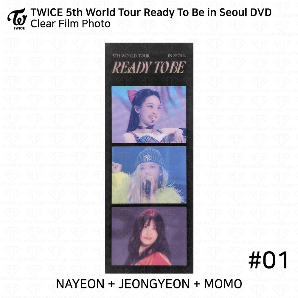 TWICE 5th World Tour Ready To Be in Seoul DVD JYP Shop POB