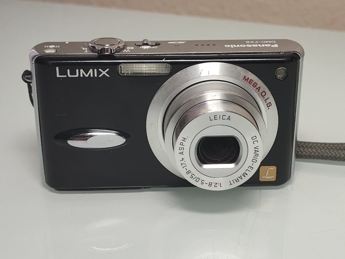 Panasonic LUMIX DMC-FX8 5.0MP Digital Camera Black ***READ*** New