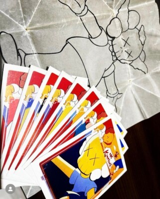 ARKITIP KAWS特集号1000部限定マグネット付き ARKITIP KAWS特集号1000