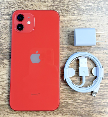 Apple iPhone 12 - 64GB - Red - Fully Unlocked - Good Condition | eBay
