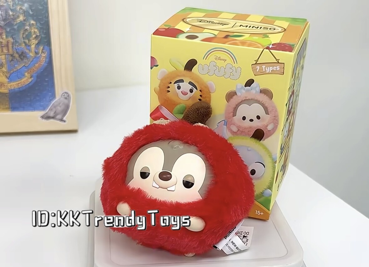 Dale -MINISO Disney Ufufy Fruit Collection BlindBox VinyL Plush