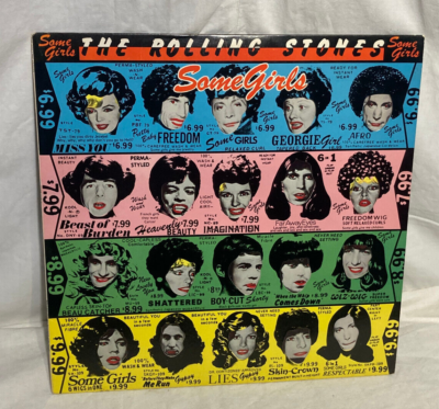 Rolling Stones Some Girls 1978 Vinyl LP Album Atlantic Records COC