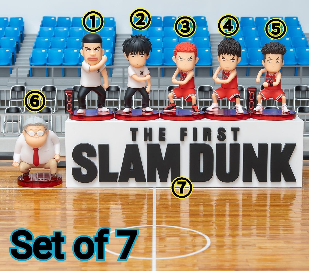 PSL SLAM DUNK FIGURE COLLECTION(6 pieces) ＆ THE FIRST SLAM DUNK