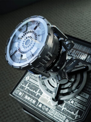 New MK1 Iron Man Arc Reactor LED Light 1:1 Tony Stark Chest Light