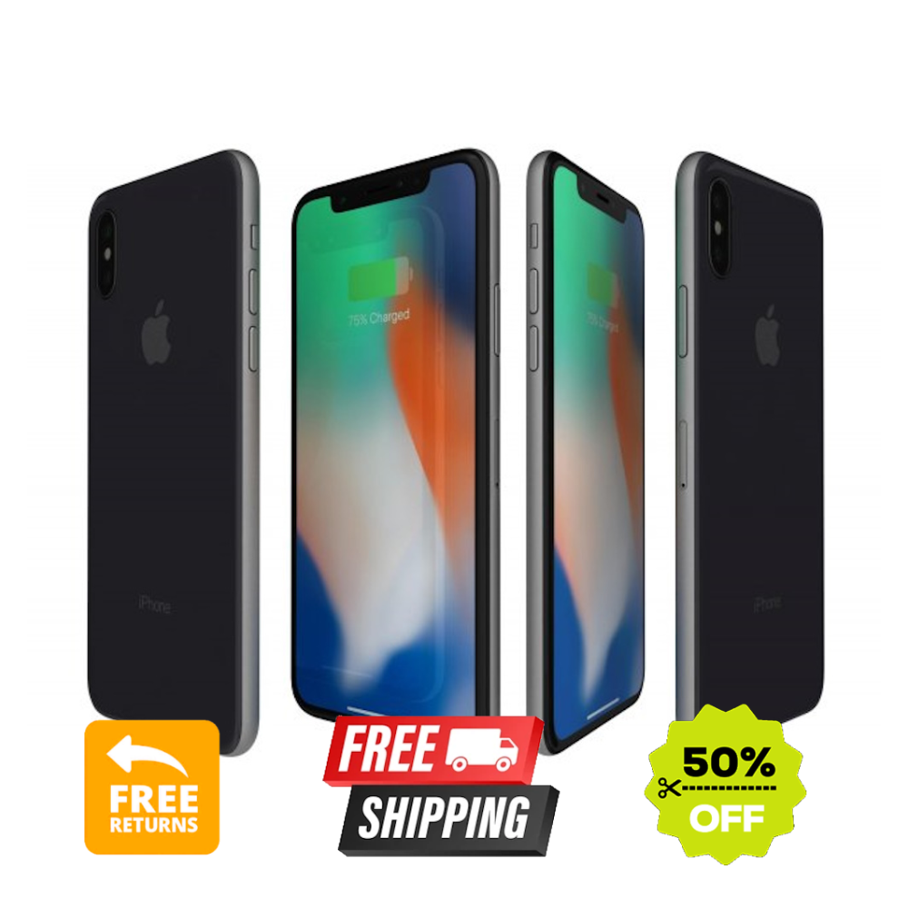 Apple iPhone X 256GB 64GB Unlocked Verizon Spectrum Metro T-Mobile