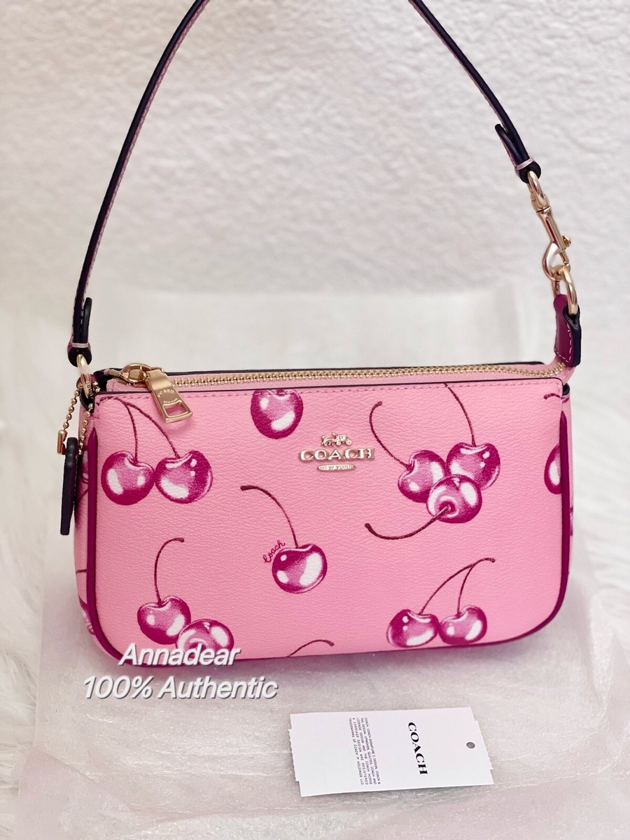 ❤️❤️NWT COACH CR827 Nolita 19 With Cherry Print | eBay