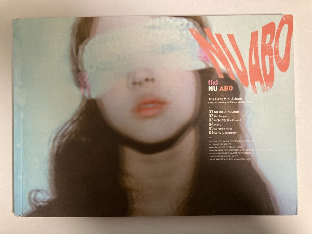 f(x) FX 1st Mini Album NU ABO KPOP Audio CD 8809049755856| eBay