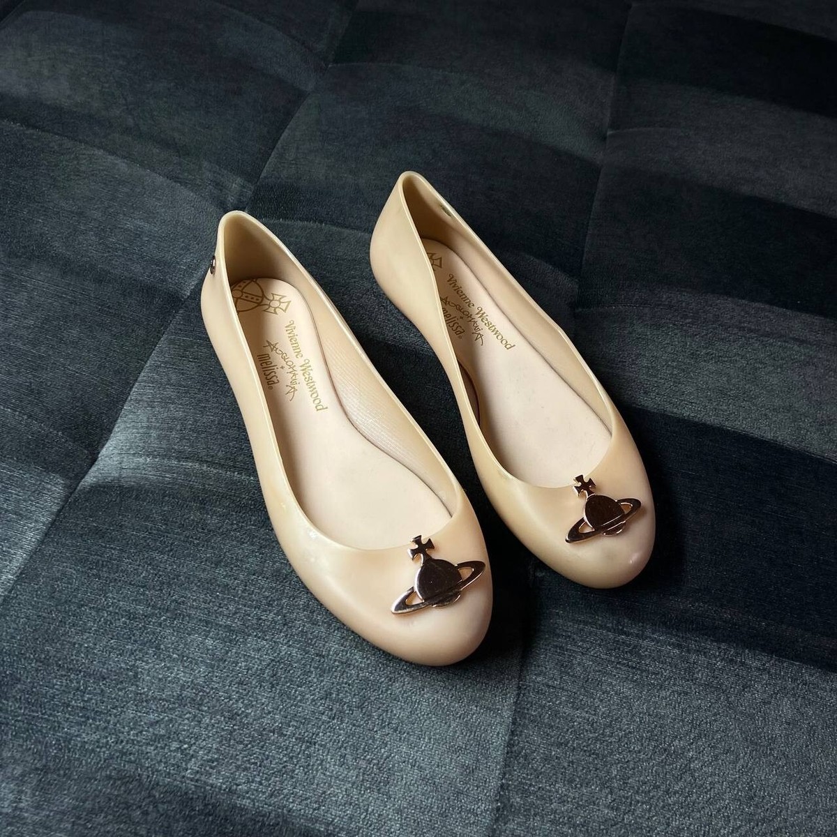 Vivienne Westwood x Melissa Nude Ballet Flats EU 38 Designer