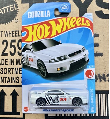 VHTF JAPANESE GODZILLA Hot Wheels 2024 Nissan Skyline GT-R BCNR33