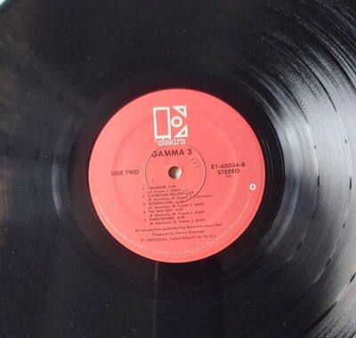 Gamma 3, 1982 Vinyl-LP Excellent Condition Used | eBay