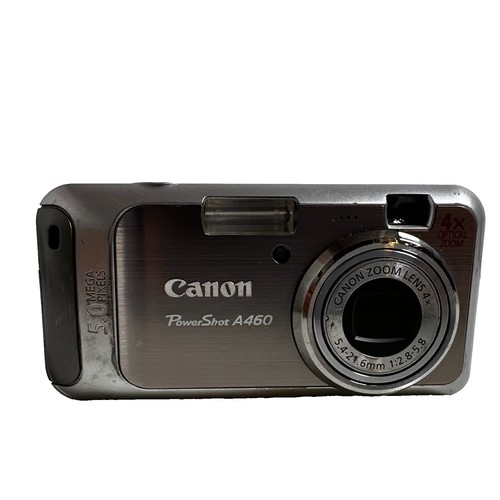 Canon PowerShot A460 5.0 Mp 4X Optical Zoom Handheld Digital