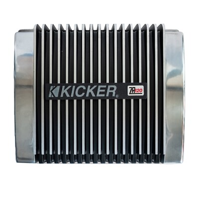 KICKER ZR120 AMPLIFICATORE 2 CANALI 360 WATT CON ZRX MADE IN USA
