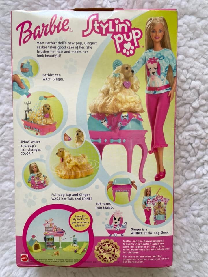 Barbie Stylin' pup 2002 Mattel 56684 | eBay