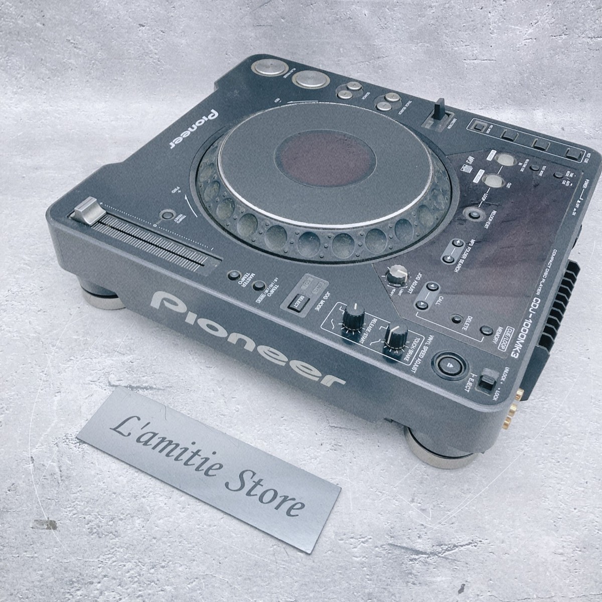 Pioneer DJ CDJ-1000 MK3 Digital CD Deck Turntable Player | Black