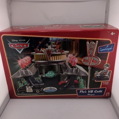 Disney Pixar Cars Flo's V8 Cafe Playset Supercharged Toys R Us