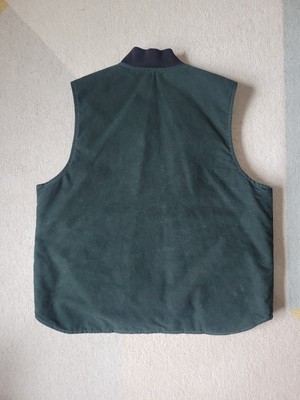 Vintage Carhartt Arctic Vest Quilt Lined V02 SPC Spruce Green Size