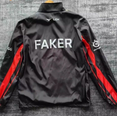 2024 LOL Spring Competition LCK Uniform Jersey Team T1 Faker Logo