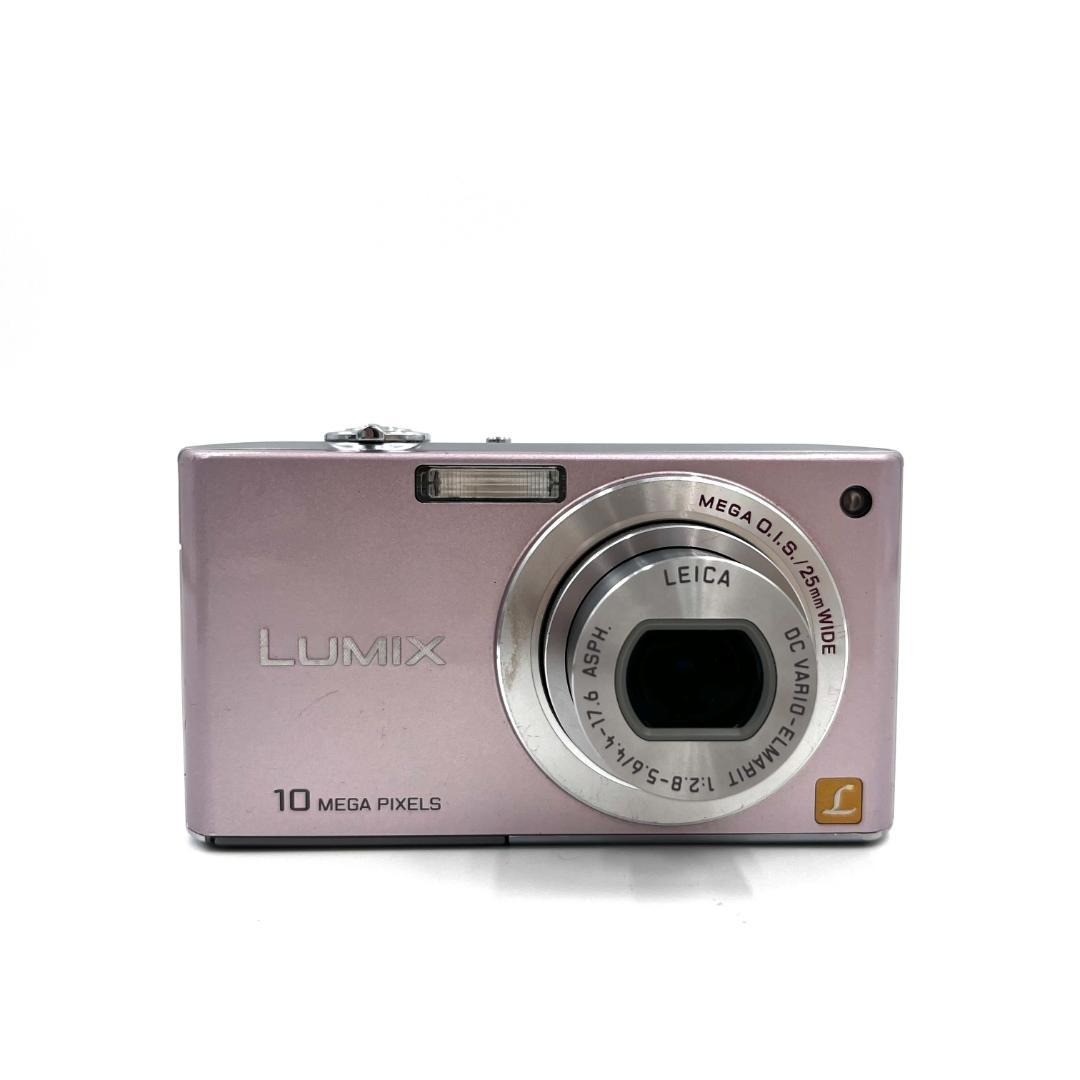 Panasonic DMC-FX35-P Digital Camera LUMIX FX35 Pink W/Box, Battery