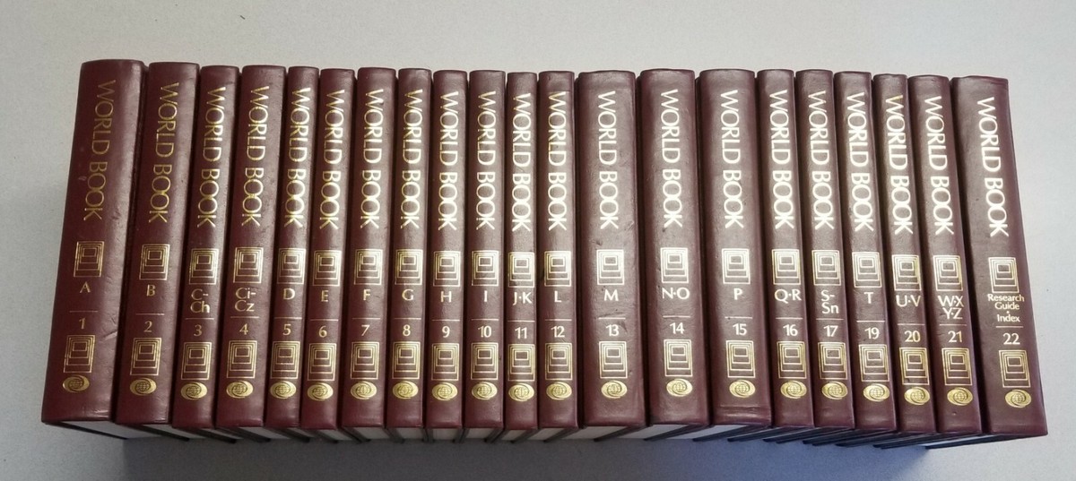 The World Book Encyclopedia 75th Anniversary Edition 1992 HC PICK