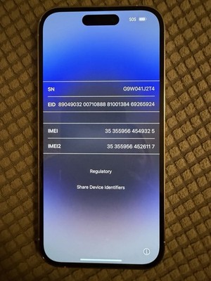 Apple iPhone 14 Pro - 128 GB - Silver (Unlocked) for sale online