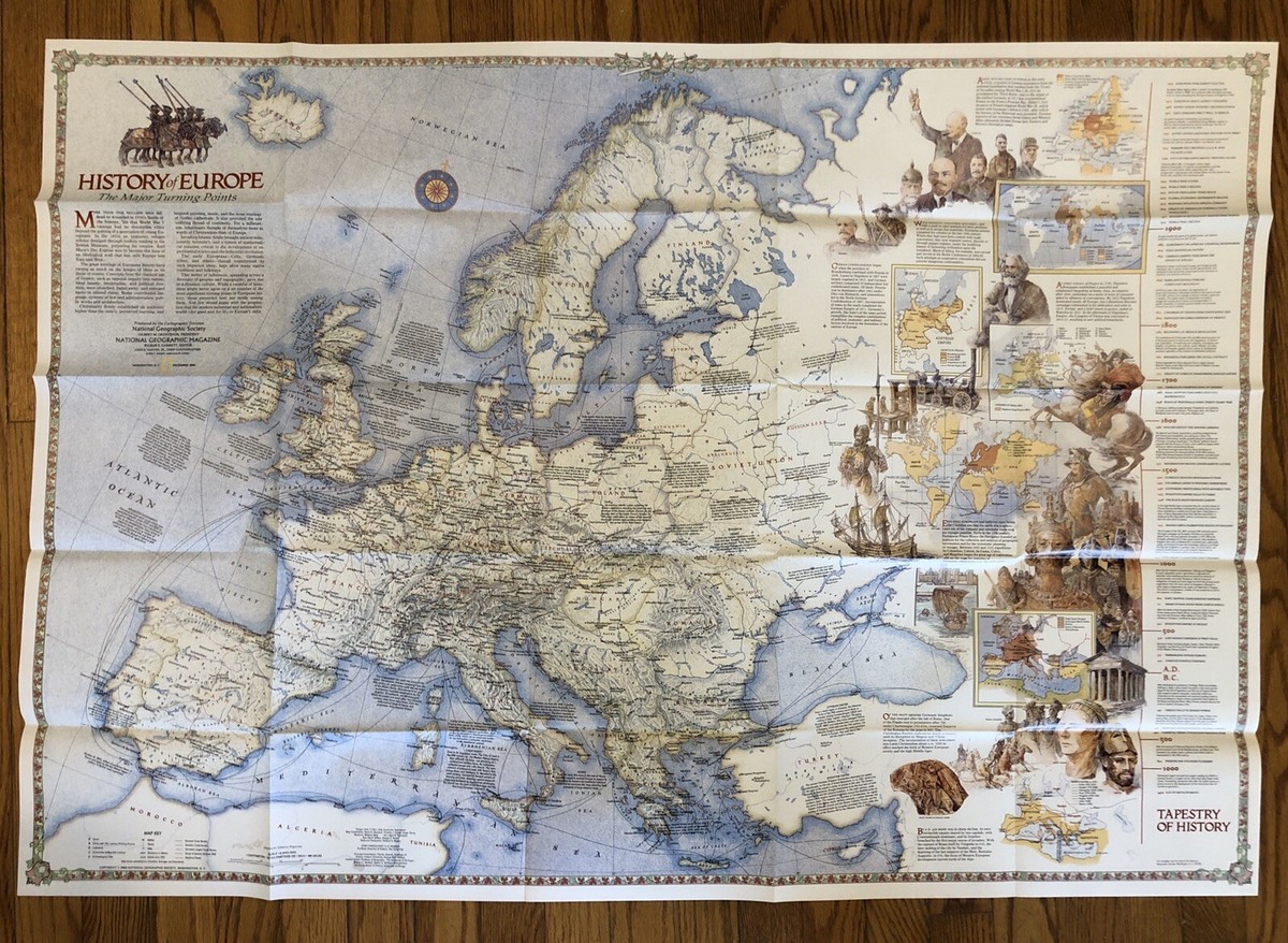 National Geographic Maps Lot of 21 Assorted 1980-84 Japan, Africa