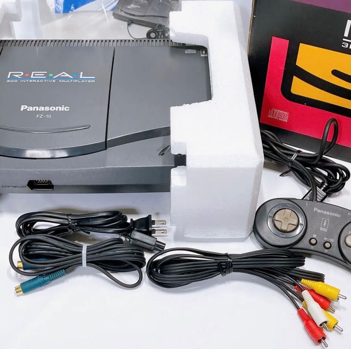 Panasonic 3DO REAL FZ-10 Console System NTSC-J Japan with Box Used