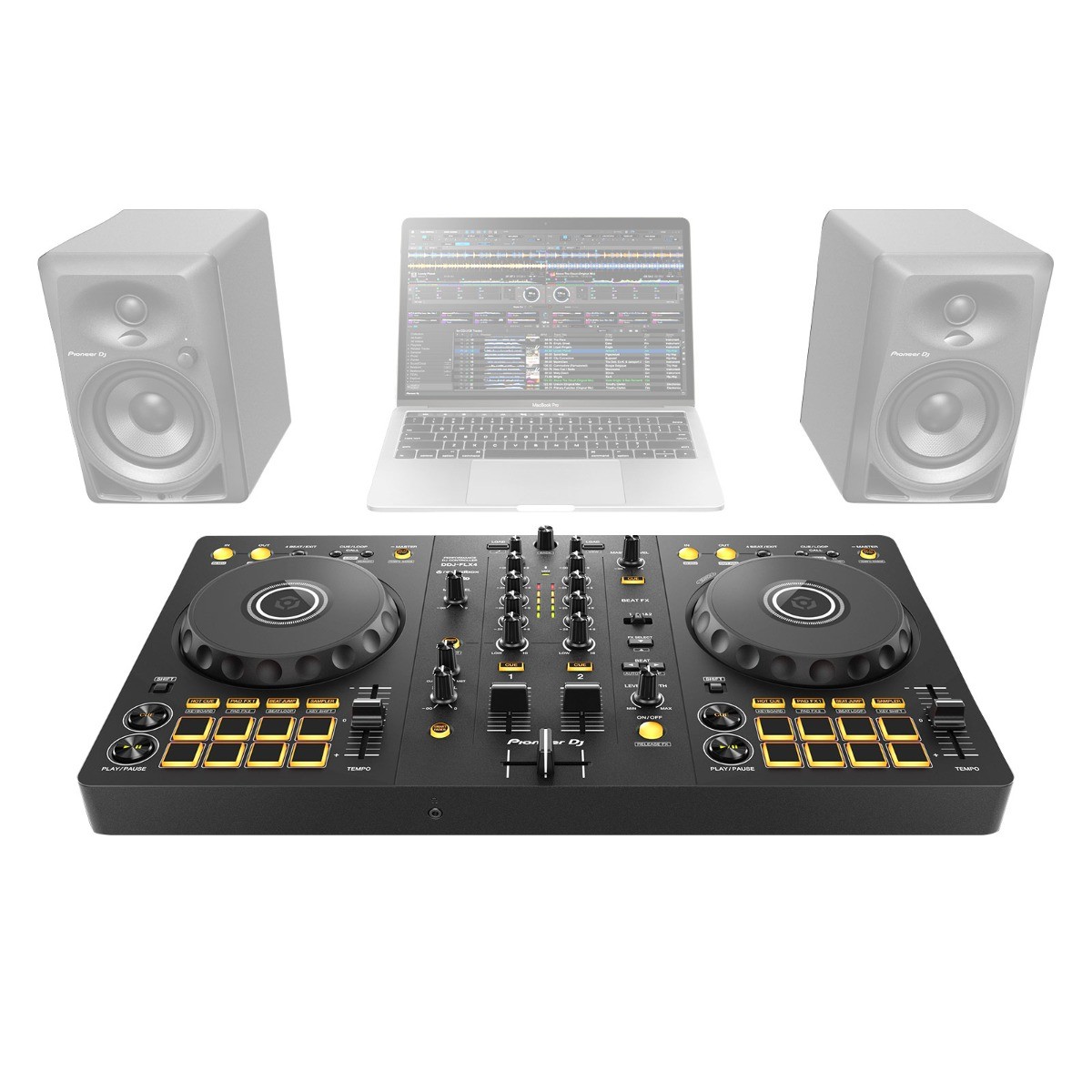 Pioneer DDJ-FLX4 2-Channel DJ Controller for Rekordbox & Serato DJ