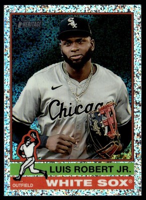 2025 Topps Heritage Chrome Sparkle Refractor Luis Robert Jr