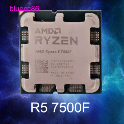 AMD Ryzen 5 7500F AM5 3.7 GHz 6-Core 12-Thread 32MB 65W R5 7500F