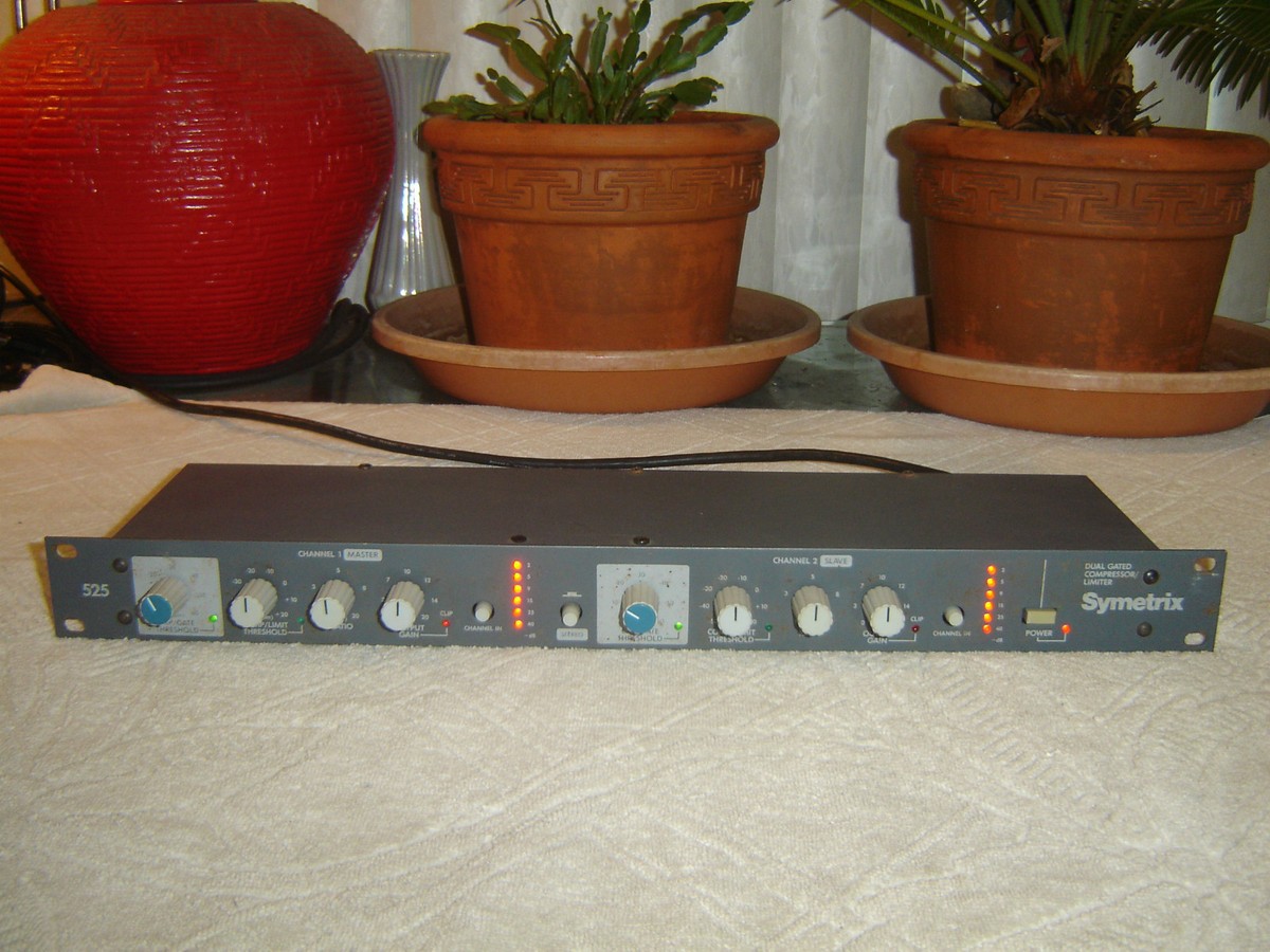 Symetrix 525, Dual Gated Compressor Limiter, Vintage Rack | eBay