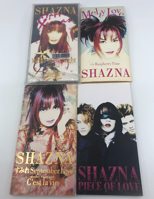 SHAZNA IZAM Japan 14 Single CD set Melty Love Piece of Love Sumire