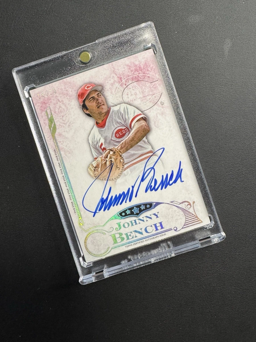 Johnny Bench Autographed Baseball Cards for sale | eBay
