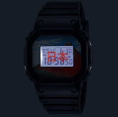 CASIO G-SHOCK DW-5600KHG24-1JR Hokusai 