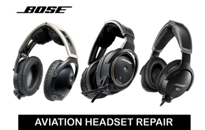 Bose Headsets Bose A30/Bose A20/Bose X, REPAIR SERVICE WITH PARTS