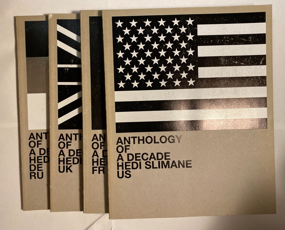 Hedi Slimane: Anthology of a Decade 4 Volumes | eBay