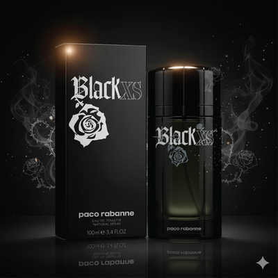 Paco Rabanne Black XS Eau De Toilette 100ml Spray for Men Long