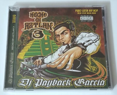 DJ PAYBACK GARCIA SEALED CD RAP G FUNK HECHO EN AZTLAN 3 LATIN